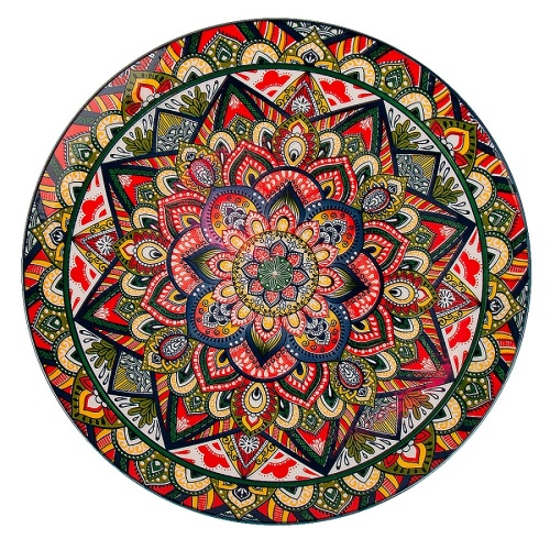 Блюдо из фарфора 27см ARABESQUE круглое Nouvelle Home 0860221