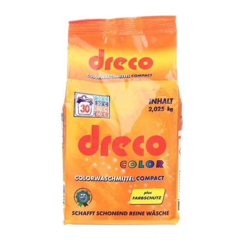 Порошок DRECO 2,025кг Колор 30 стирок арт. В1631