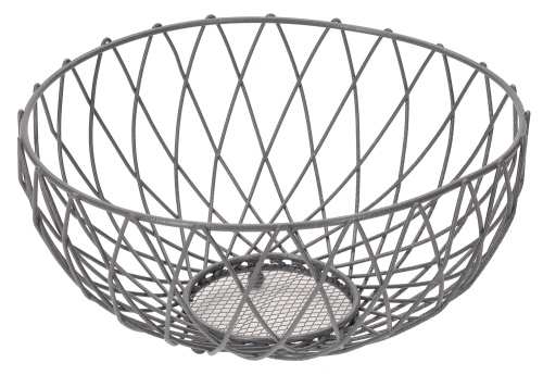 Фруктовница стальная 25*14см TRINA Regent 93-TR-01-20