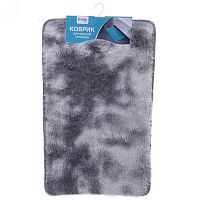 Коврик для ванной 50*80см ГАРМОНИЯ светло-серый 927-335 Велес