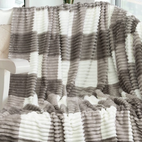 Плед 200*220см флис КВАДРО графит Арт Постель Плед 200*220см флис КВАДРО графит Арт Постель