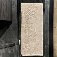 Полотенце махровое 70*130см ФЛОРА 440г/м2 шампань Он и Она