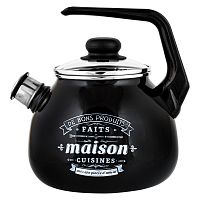 Чайник эмаль 3,0л Appetite MAISON свисток индукция 4с209я