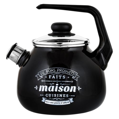 Чайник эмаль 3,0л Appetite MAISON свисток индукция 4с209я