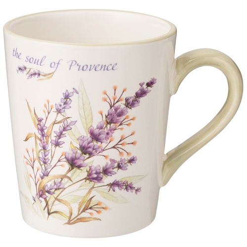 Кружка керамика 400мл ДУША ПРОВАНСА Agness 358-2068