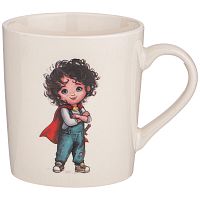 Кружка фарфор 255мл ХРАБРЫЙ МАЛЬЧИК Lefard 260-754