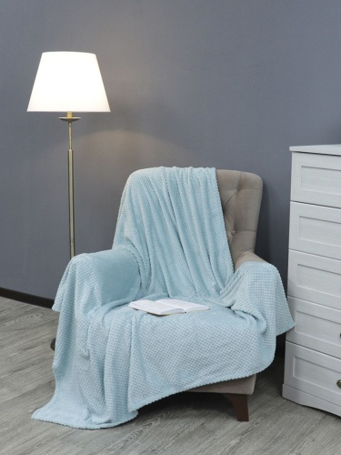 Плед 200*220см фланель R-Ромбики МЕНТОЛОВЫЙ Absolute TF FNJ ME 2022