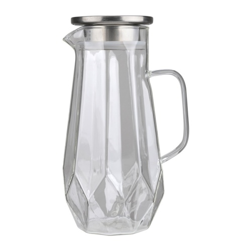 Кувшин стекло 1,3л РОЗМАРИ фильтр-крышка Taller TR-98199