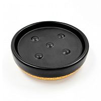 Мыльница 11,5*3,2см BLACK керамика Joy Home В4511А-4
