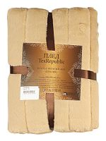 Плед 200*220см мех Полосы БЕЖЕВЫЙ Texrepublic TCH KS BE3 2022 14-1118