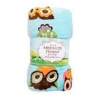 Плед 110*140см фланель СОВЫ Absolute TF FN 961 TU 1114