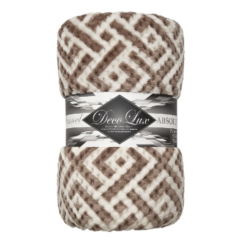 Плед 200*220см фланель БЕЖЕВЫЙ Absolute TF FNJPc BEGY1-ML 2022