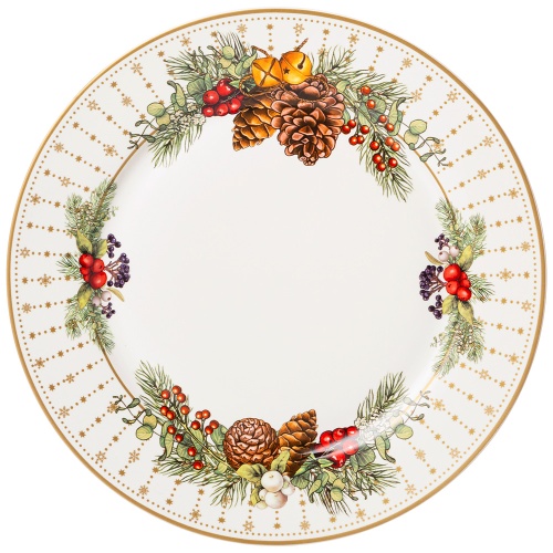 Тарелка обеденная фарфор 27см CELEBRATION Lefard 85-1927