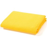 Полотенце вафельное 70*140см желтый Арт Дизайн