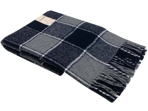 Плед 140*200см акрил ПАЛЕРМО Ассорти Vladi