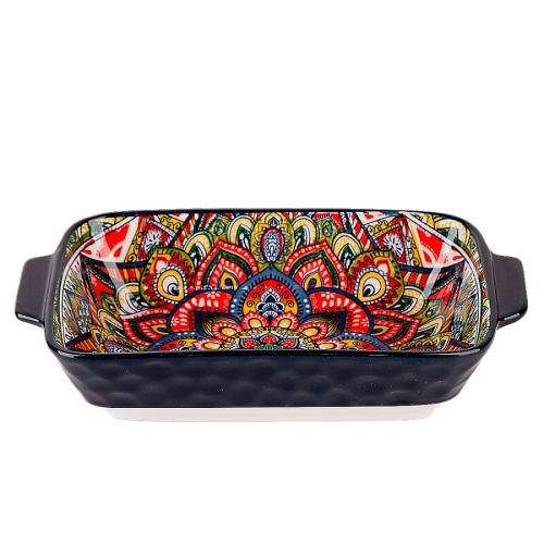 Форма для запекания фарфор 22,5*12,5см ARABESQUE прямоугольная Nouvelle Home 0860218