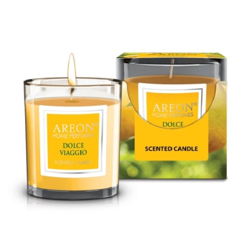 Аромасвеча в стакане 120г DOLCE VIAGGIO Areon ARE-CR04 Аромасвеча в стакане 120г DOLCE VIAGGIO Areon ARE-CR04
