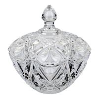 Сахарница стекло 13*13,5см DELI GLASS Regent DSTG1058-5