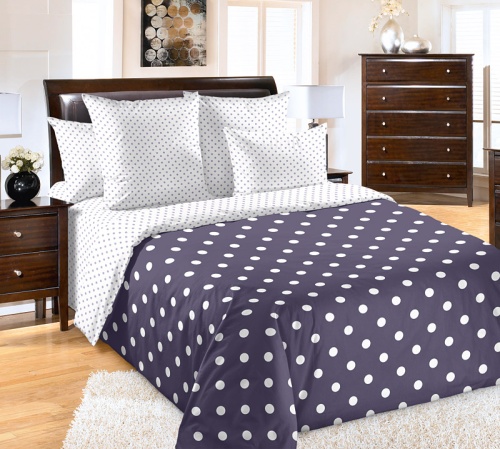 Покрывало 160*210см перкаль КАПРИЧЧИО-1 черный Текс Дизайн П160210