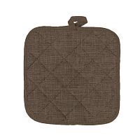 Прихватка рогожка 18*18см КОФЕ рис. 60008-10 Vse Doma