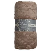 Плед 200*220см фланель C-Клетка КОРИЧНЕВЫЙ Absolute TF FNE BR2 011/2022 NC