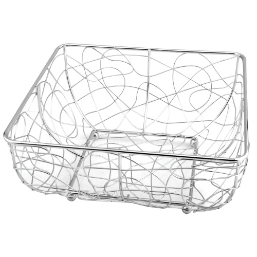 Фруктовница стальная 24*24*11см TRINA Regent 93-TR-01-04 Фруктовница стальная 24*24*11см TRINA Regent 93-TR-01-04