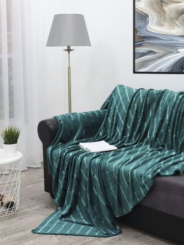 Плед 150*200см микрофайбер ЗЕЛЕНЫЙ Absolute TF MFS DKGR 1520 19-5217 Плед 150*200см микрофайбер ЗЕЛЕНЫЙ Absolute TF MFS DKGR 1520 19-5217