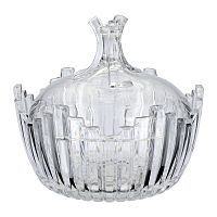 Уценка Сахарница стекло 17*15,5см DELI GLASS Regent DSTG2026-7A