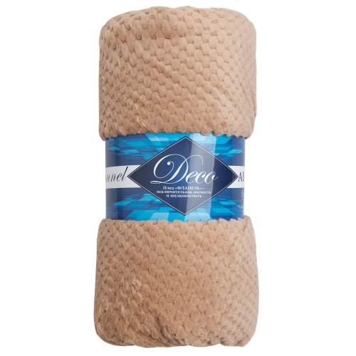 Плед 150*200см фланель R-Ромбики СЕРО-БЕЖЕВЫЙ Absolute TF FNJ BE-GY1 1520 16-1320