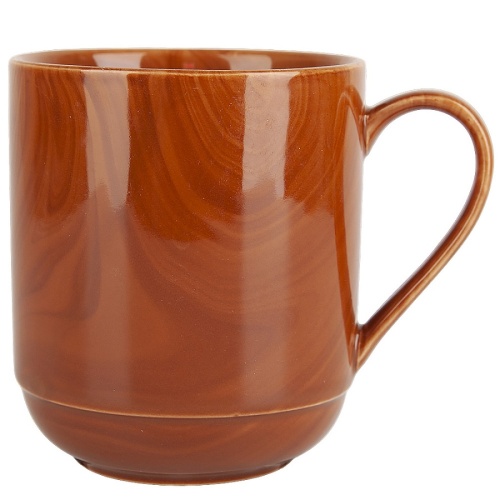 Кружка фарфор 320мл WOODEN GRAIN Nouvelle Home 1730309