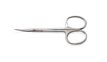 Ножницы для ногтей KAIZER закругленные ручная алмазная заточка (серебро) 404039