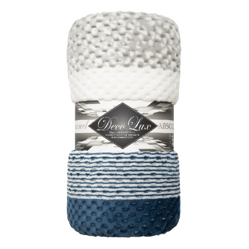 Плед 150*200см фланель СИНИЙ Absolute TF FNJPs BL 1520