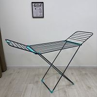 Сушилка для белья 18м ВЕРОНИКА напольная (бирюзовый) Joy Home 12832