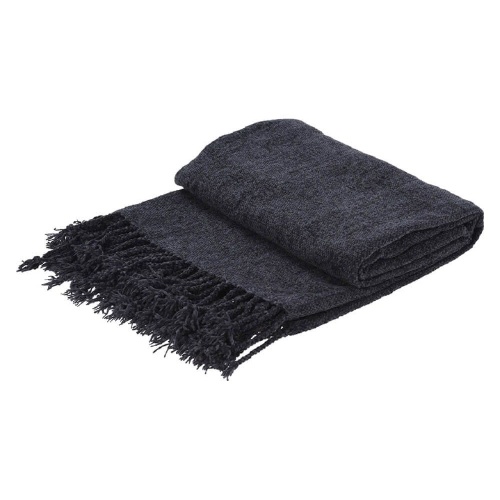 Плед 127*152см шенилл ESSENTIALS темно-серый Купман HZ1012340 Плед 127*152см шенилл ESSENTIALS темно-серый Купман HZ1012340