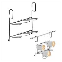 Подставка на рейлинг д/кружек 24*10*24 см AN52-137 Мультидом