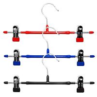 Вешалка д/одежды металл с 2-мя прищ L 29 см 3 цв SH26-32 Мультидом