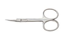 Ножницы для ногтей KAIZER закругленные ручная алмазная заточка (серебро) 404028