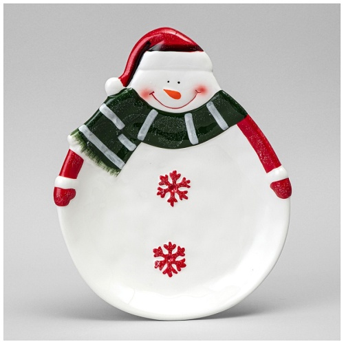 Блюдо из керамики 25,5*20см CHRISTMAS HOLIDAYS сервировочное Lefard 230-506