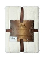 Плед 200*220см мех Полосы МОЛОЧНЫЙ Texrepublic TCH KS ML1 2022 11-0604