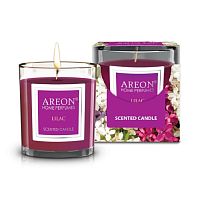 Аромасвеча в стакане 120г LILAC Areon ARECANDCR07