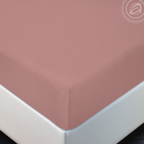 Простыня на резинке 60*120см борт 10см трикотаж ТЕРРАКОТ Арт Постель