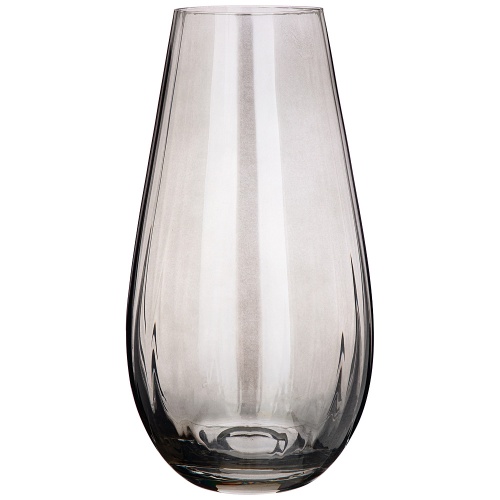 Ваза стекло 24,5см WATERFALL SMOKY Bohemia Crystal 674-845