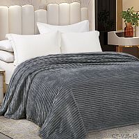 Плед 200*220см велсофт JACQUARD PREMIUM Alleri ПВЖ-074