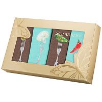 Набор салфеток 4шт сервировочные 40*40см БОН АППЕТИТ Santalino 850-517-49