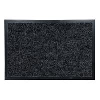 Коврик придверный 50*80см Trip влаговпитывающий ребристый (серый) 24192 VORTEX 1/10