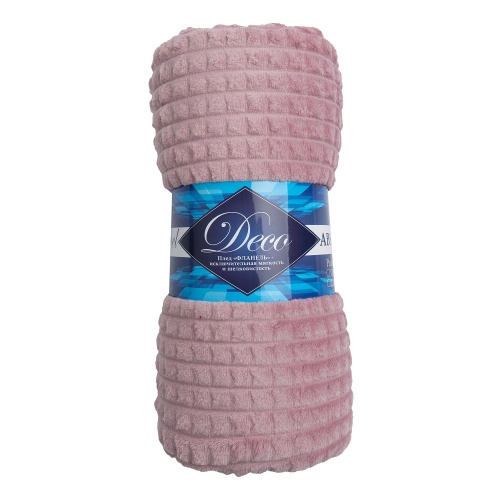 Плед 200*220см фланель РОЗОВЫЙ Absolute FF FNJq PI5 2022 15-1906