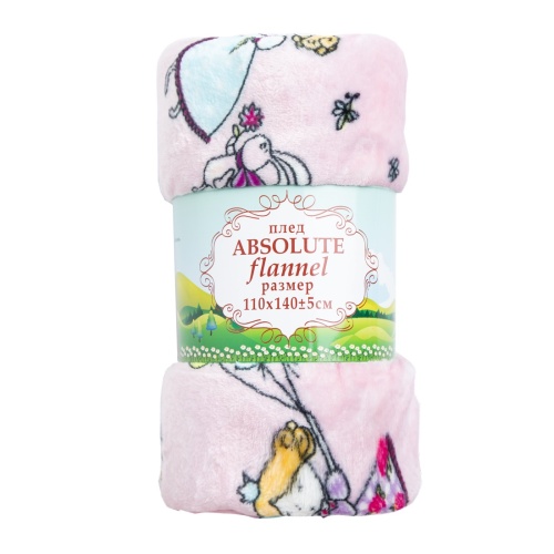 Плед 110*140см фланель ПРИНЦЕССЫ Absolute TF FN 910PI 1114