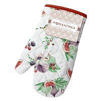 Прихватка-рукавица рогожка 18*28см ИНЖИР рис. 30246-1 Романтика