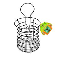 Подставка д/столовых приборов метал Круглая d 12, h 23см AN52-37 Мультидом