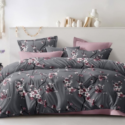 КПБ Семейный 5пр сатин 50*70см Дуэт АЛЕССИЯ Хлопковый Рай